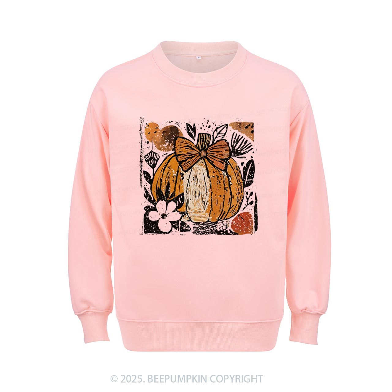 Pumpkin Boho Floral Sweatshirt Beepumpkin