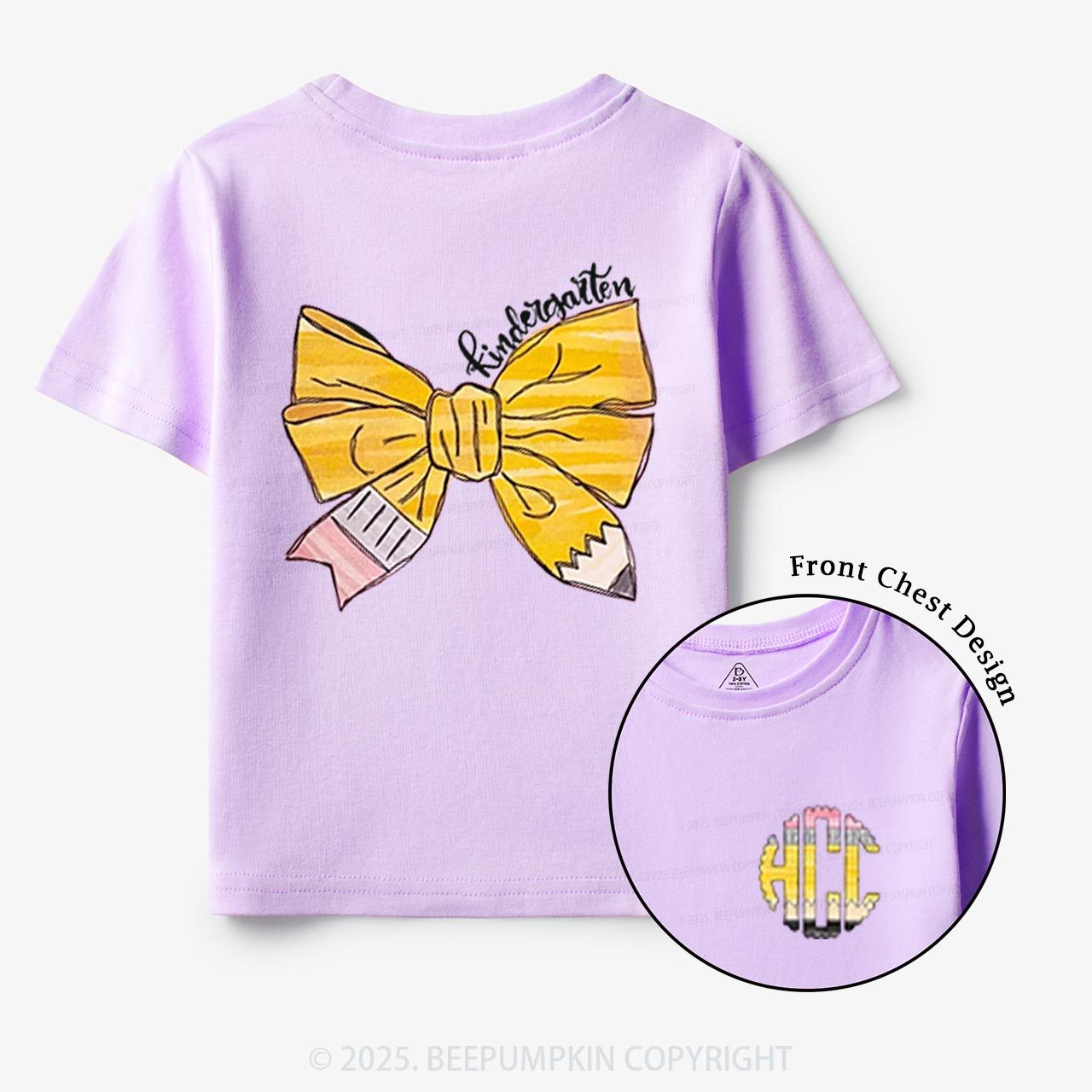Personalization Girl's Coquette Toddler&Kid's Tees Beepumpkin