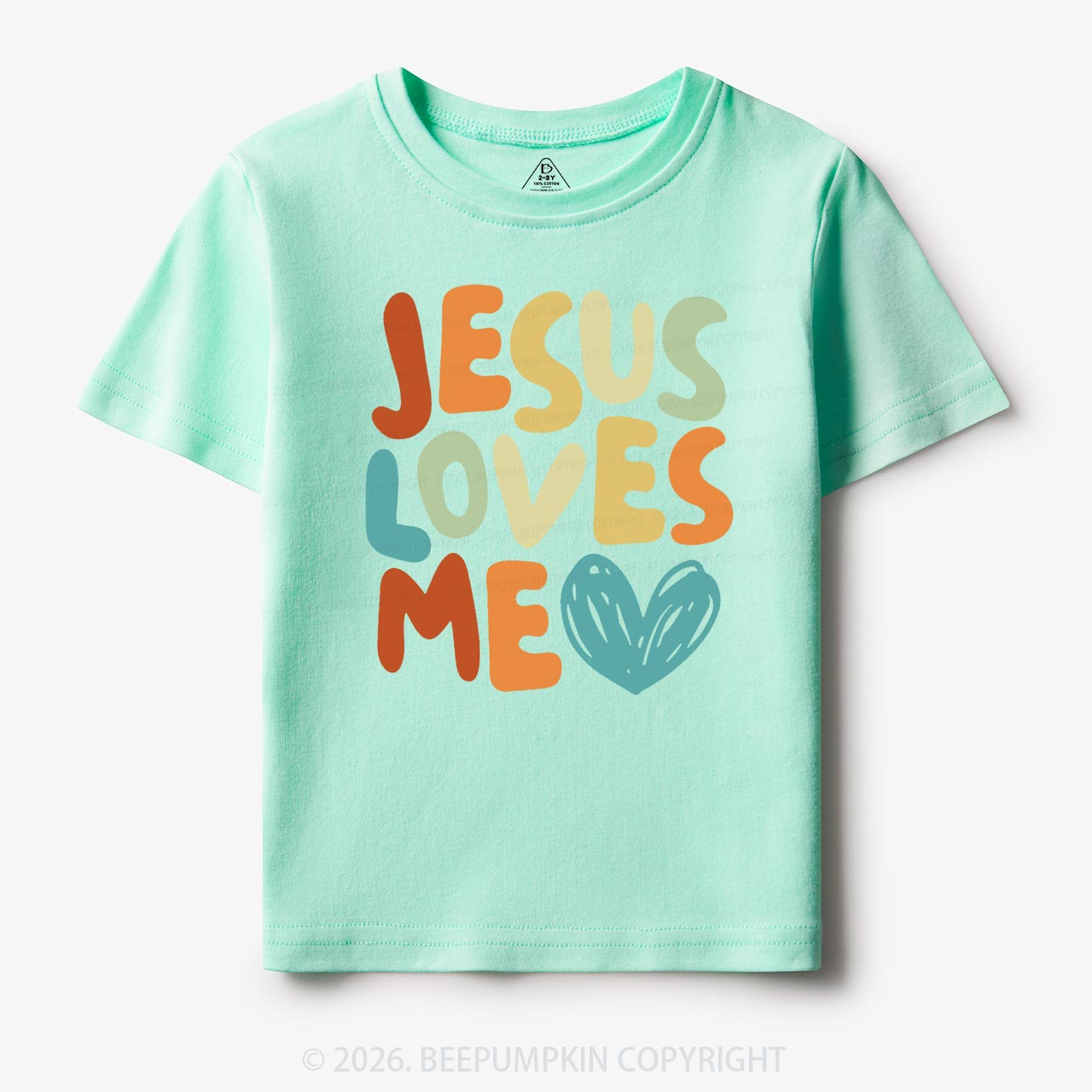 Jesus Loves Me Christian Toddler&Kid's Tees