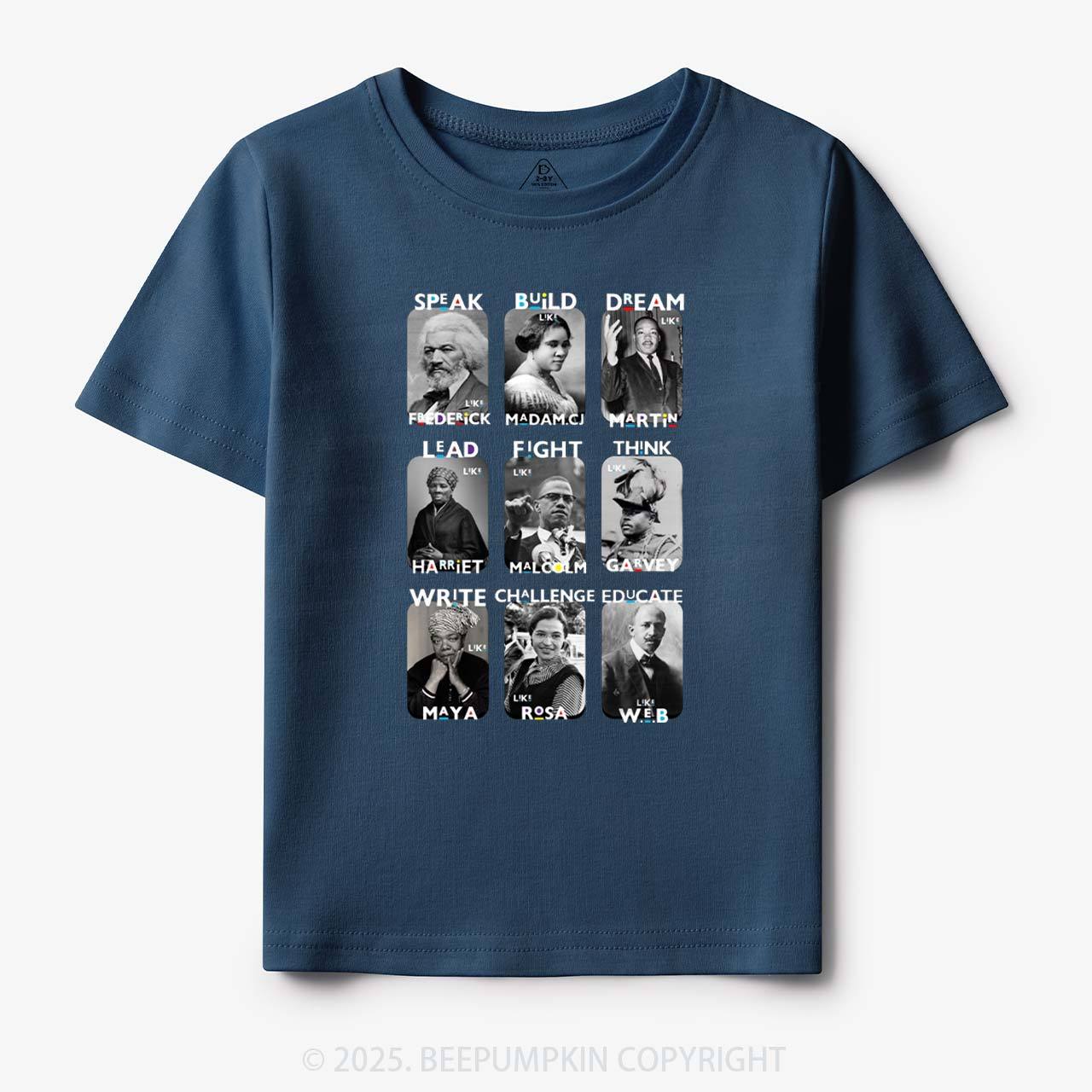 Inspired By Black History Toddler&Kid's Tees Beepumpkin