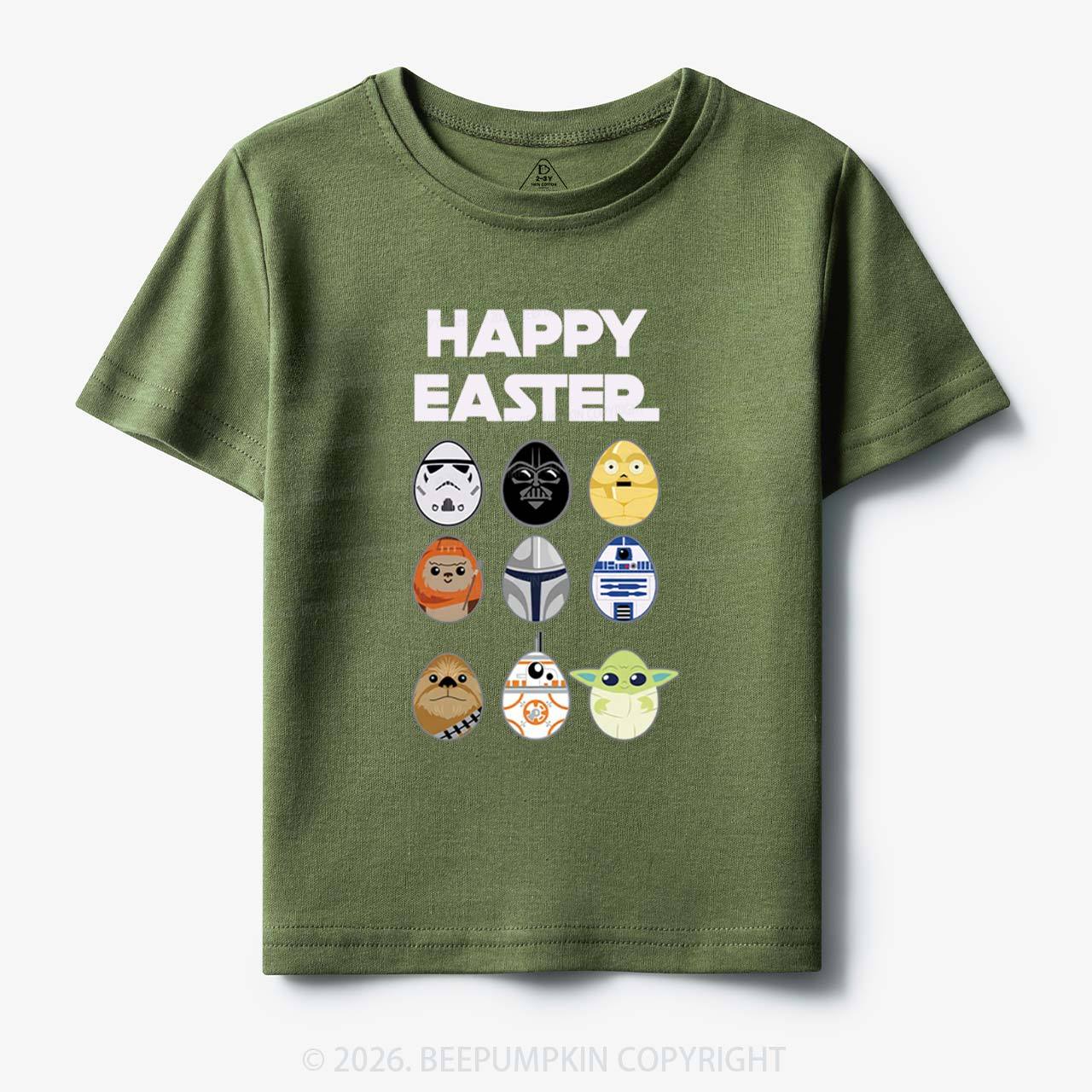 Easter Funny Trooper Eggpire Toddler&Kid's Tees