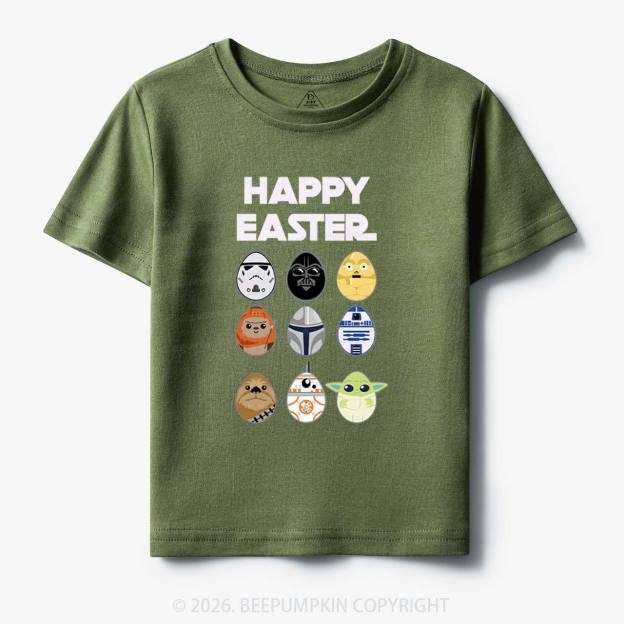 Easter Funny Trooper Eggpire Toddler&Kid's Tees
