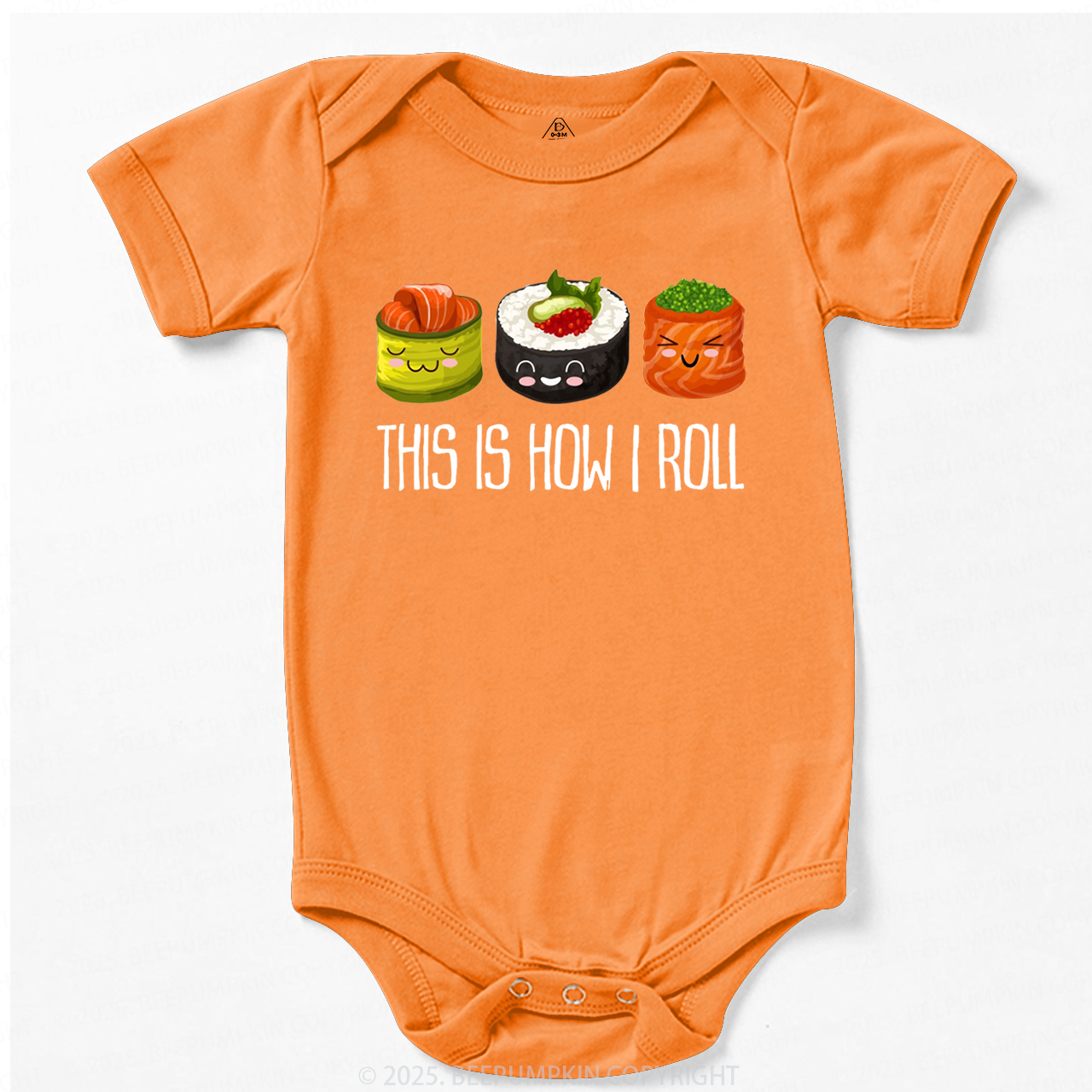 How I Roll Sushi Bodysuit Beepumpkin