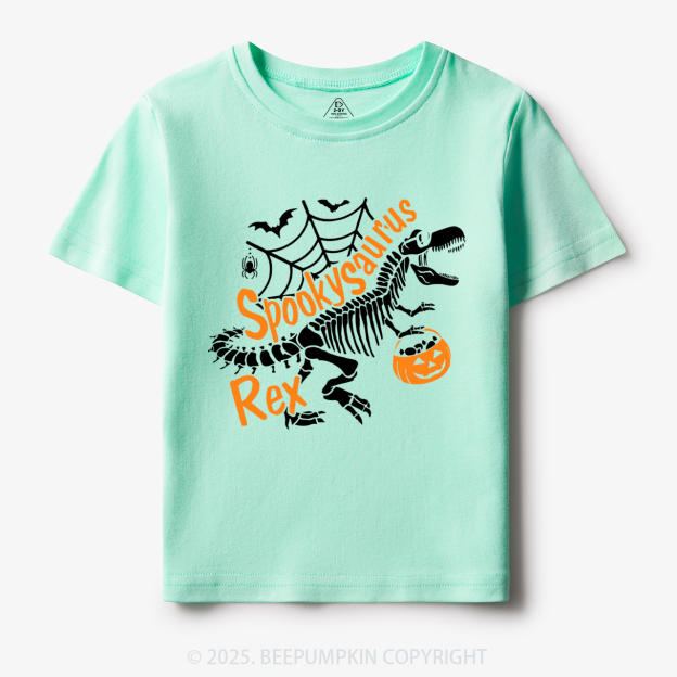 Spooky Saurus Rex Toddler&Kid's Tees Beepumpkin