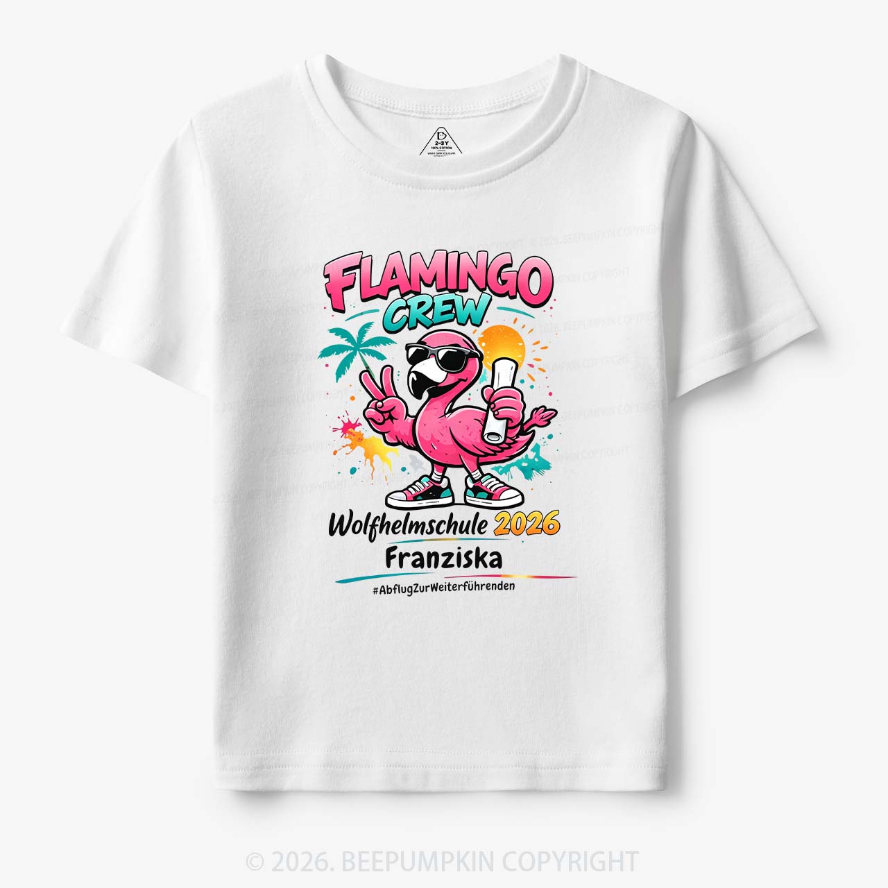 Personalized Name Year Back to School Toddler&Kid's Tees