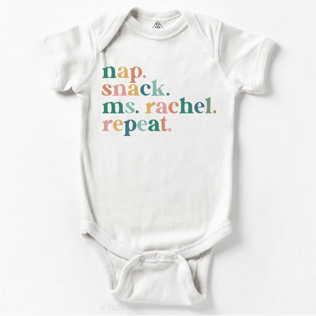 Nap Snack Ms. Rachel Repeat Bodysuit Beepumpkin