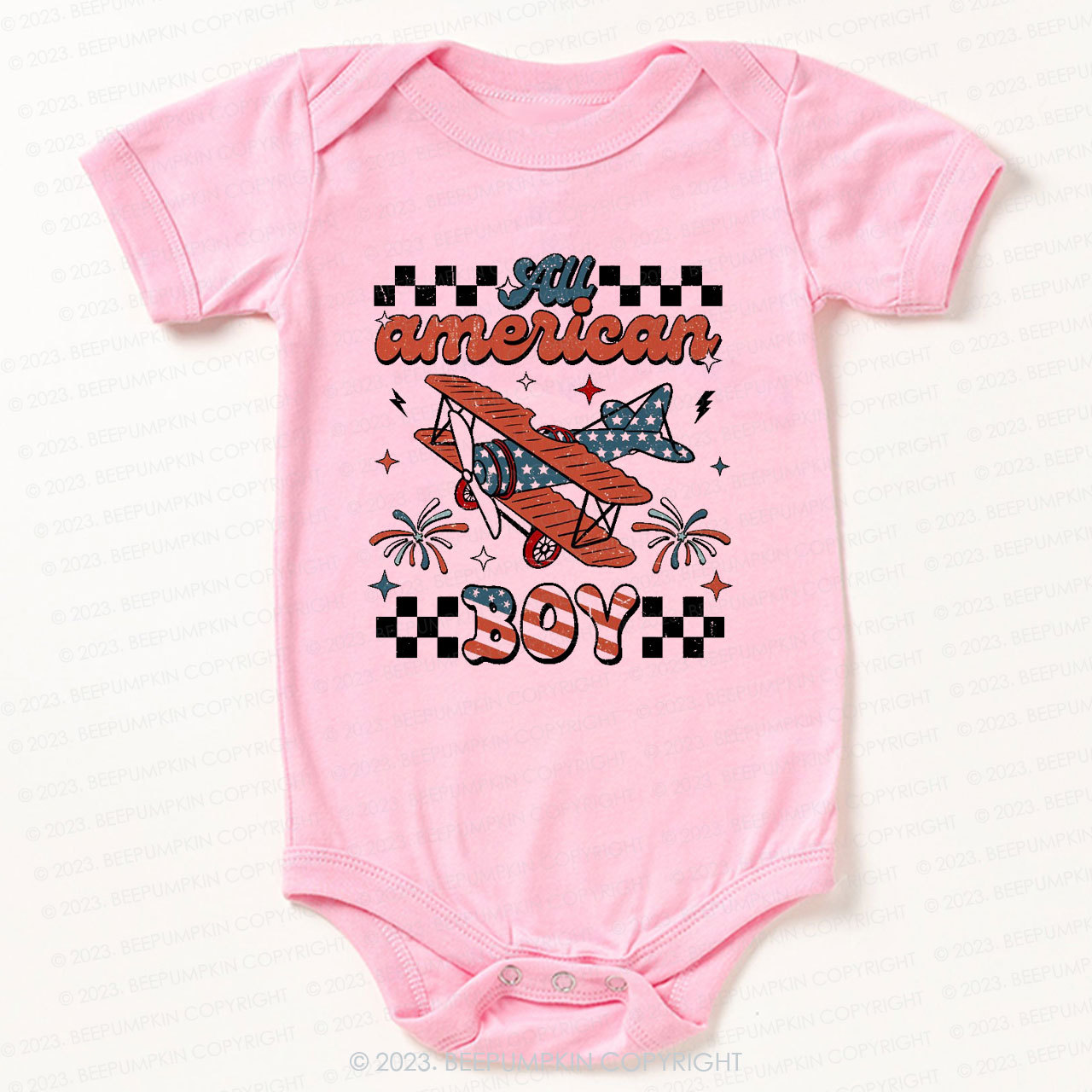 Fourth Of July Bodysuit For Baby 