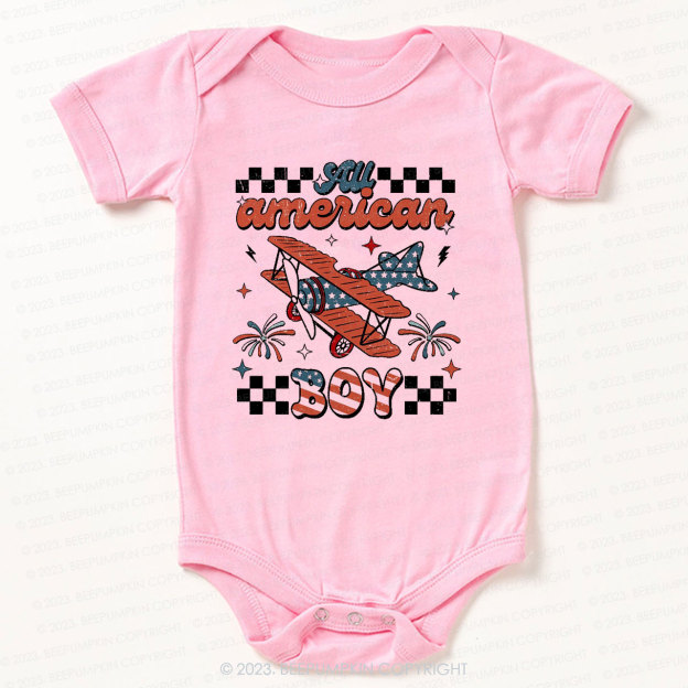 Fourth Of July Bodysuit For Baby 