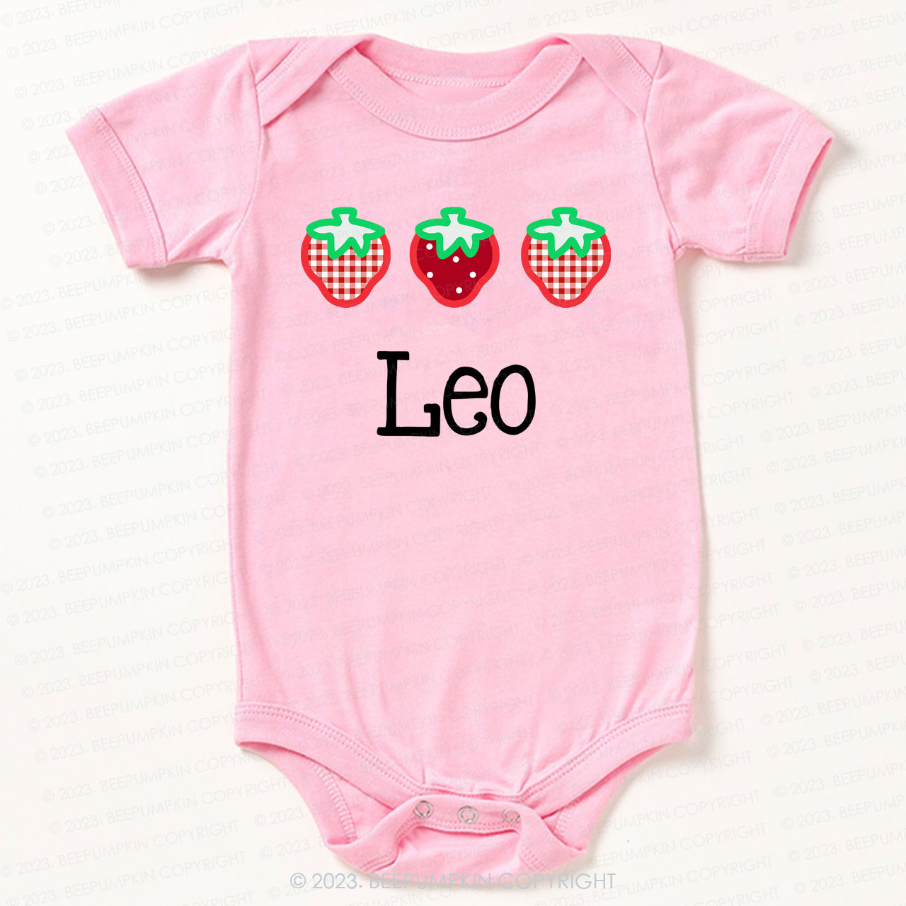 Strawberry Picking Bodysuit For Baby 