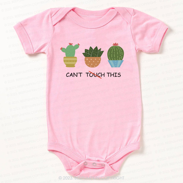 Can Not Touch Bodysuit For Baby 