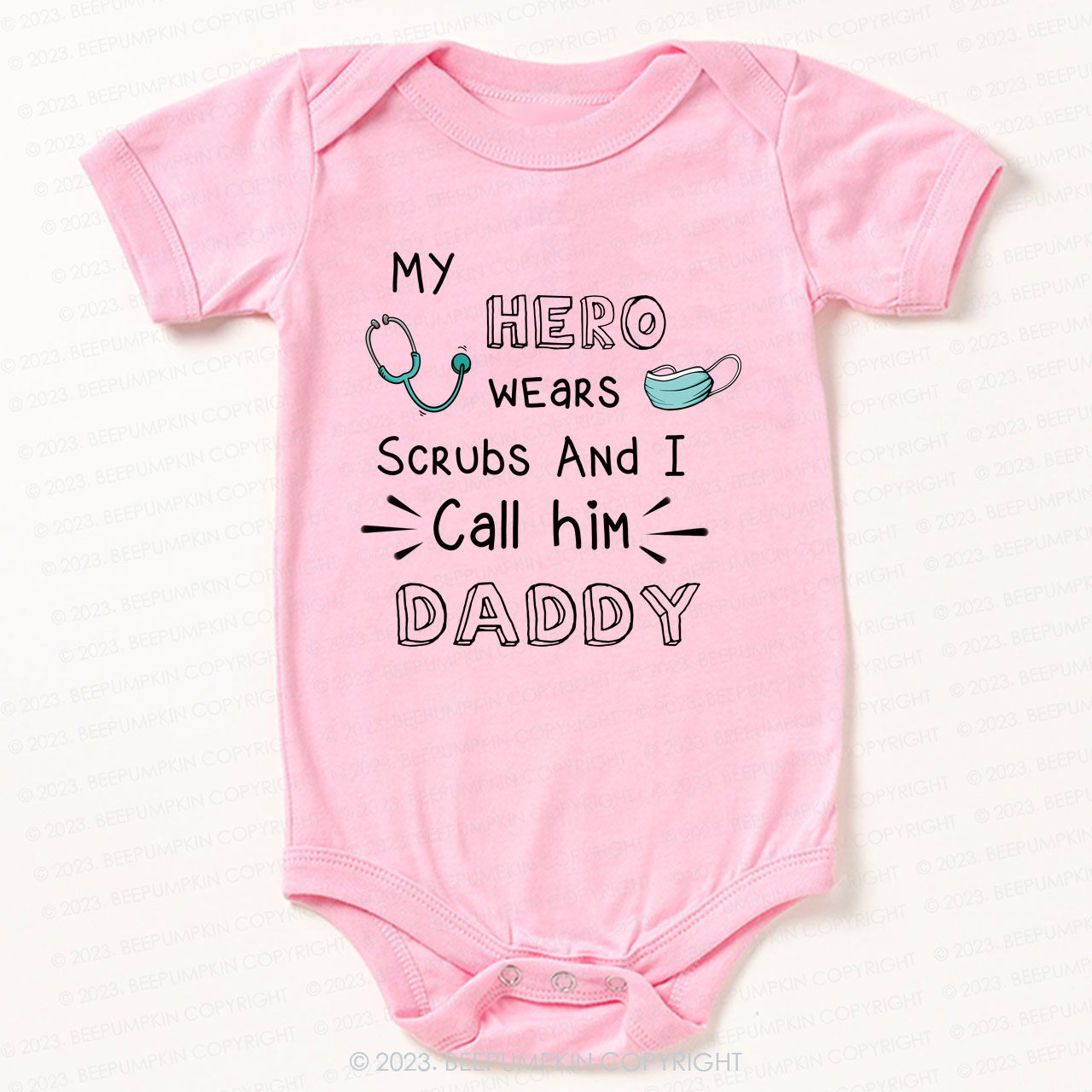 I Call Doctor Daddy Bodysuit For Baby 7