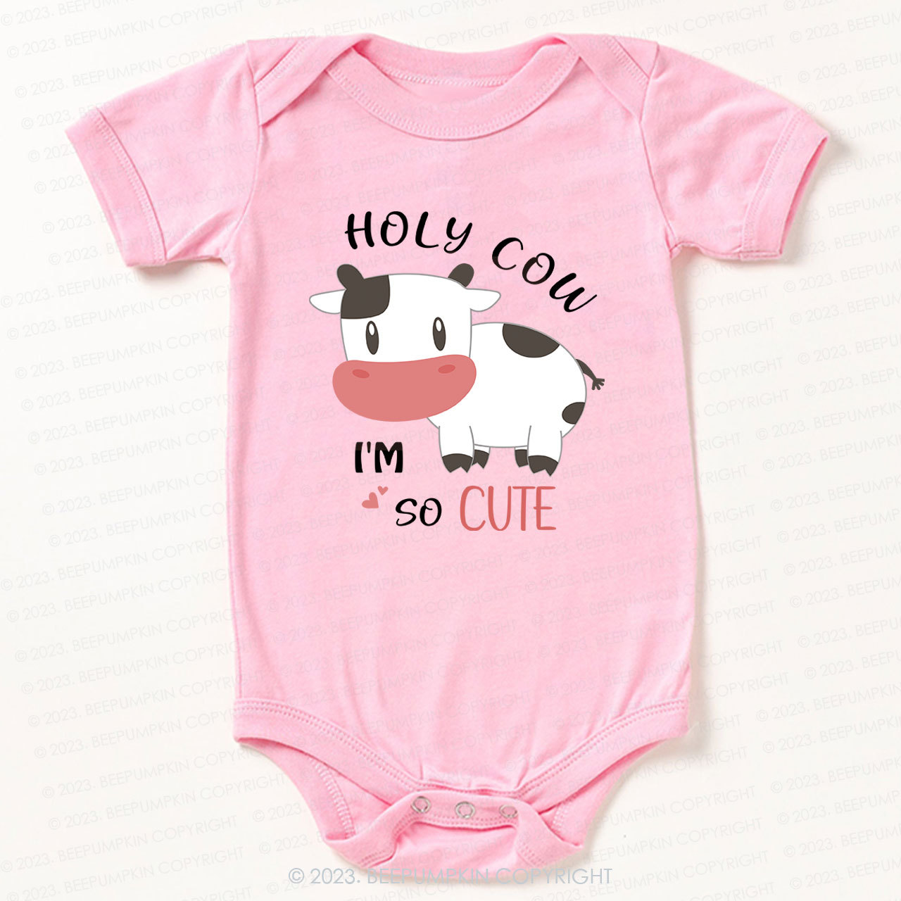 Holy Cow Bodysuit For Baby 