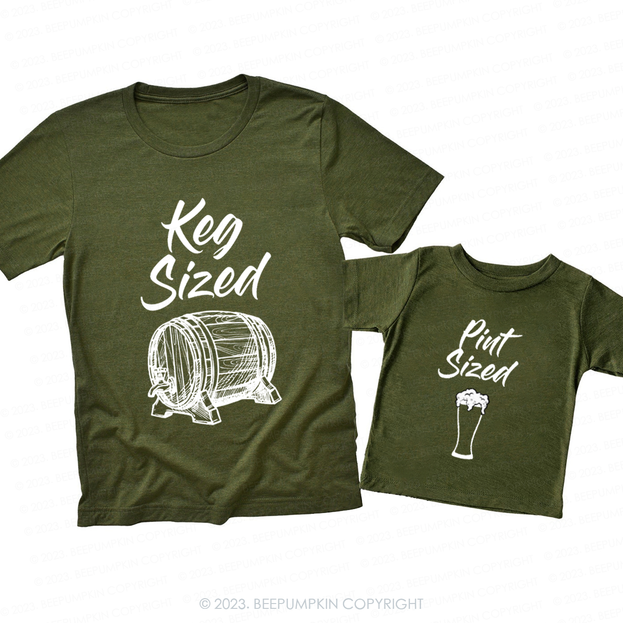 Cute Father Son Dad & Me Matching T-Shirts