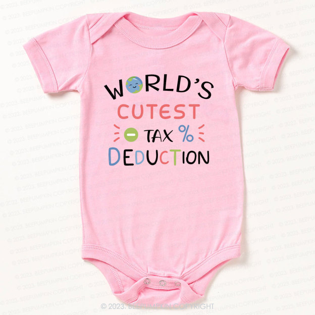 World's Cutest Tax Reduction Bodysuit For Baby 7
