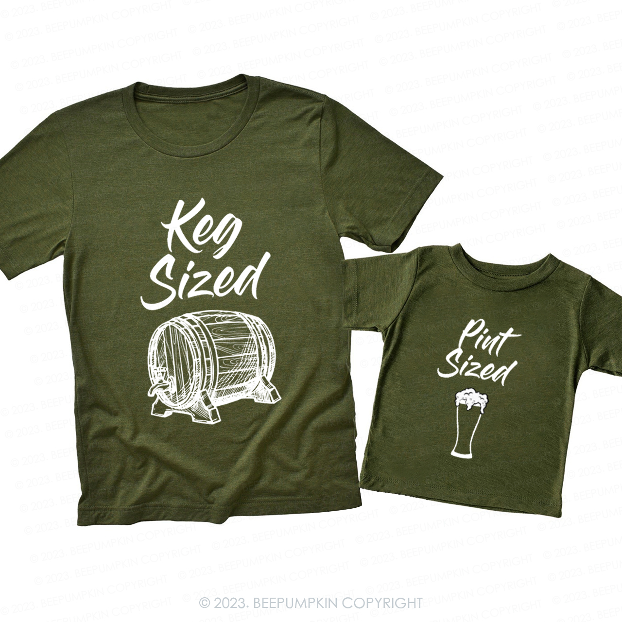 Cute Father Son Dad & Me Matching T-Shirts