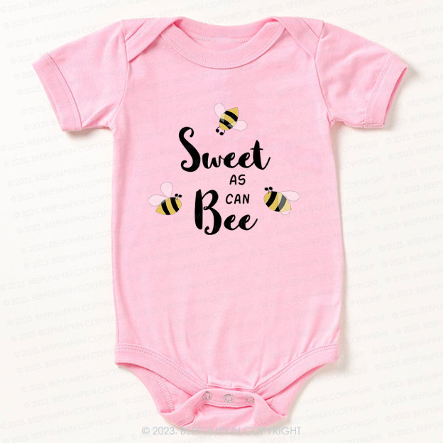 Sweet As Can Bee Bodysuit For Baby 