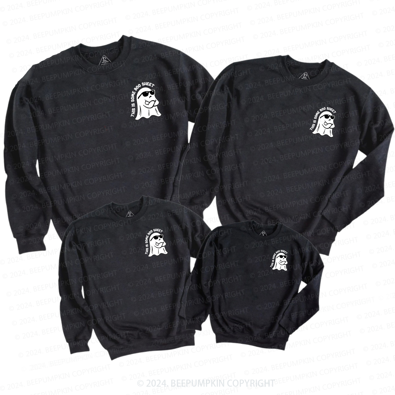 This Is Some Boo Sheet Family Matching Sweatshirt