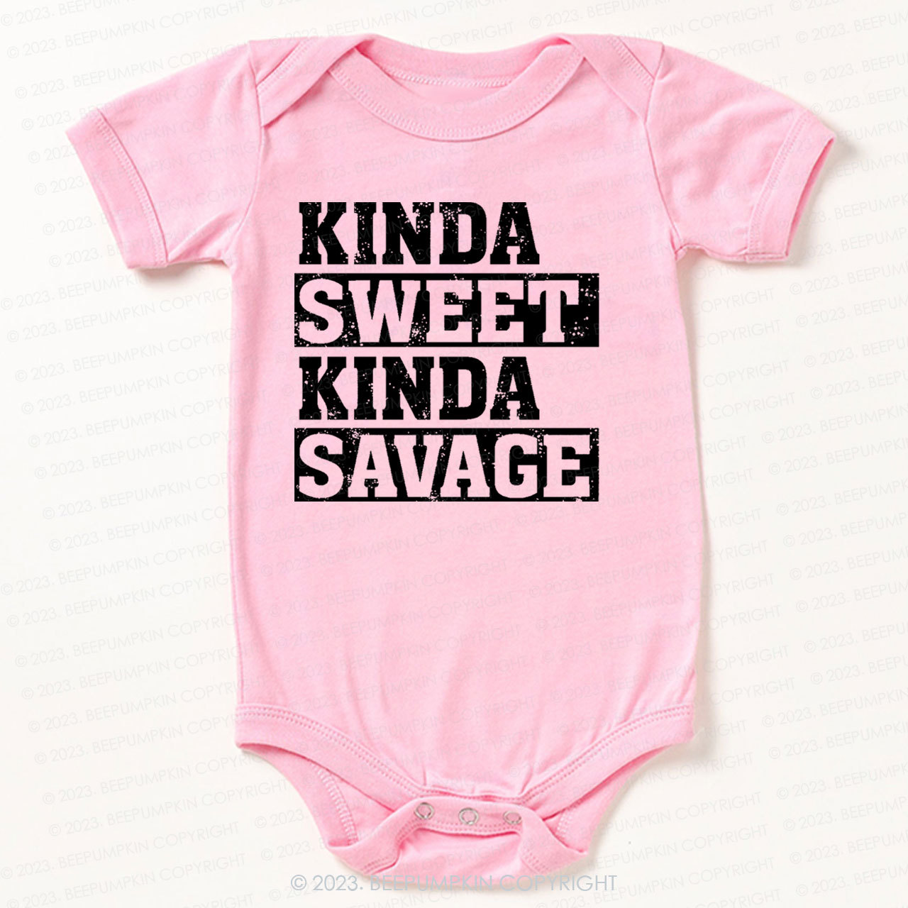Kinda Sweet Kinda Savage Bodysuit For Baby