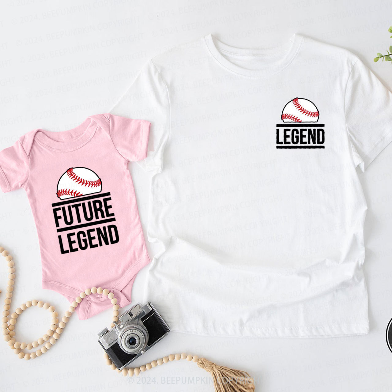 Legend & Future Legend Daddy And Me Matching Shirt