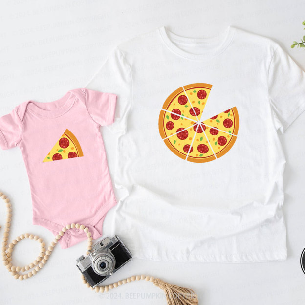 Funny Pizza Daddy And Me Matching Shirt