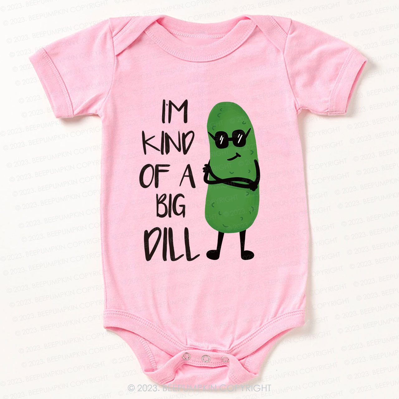 I'm Kind of A Big Dill Bodysuit For Baby 7