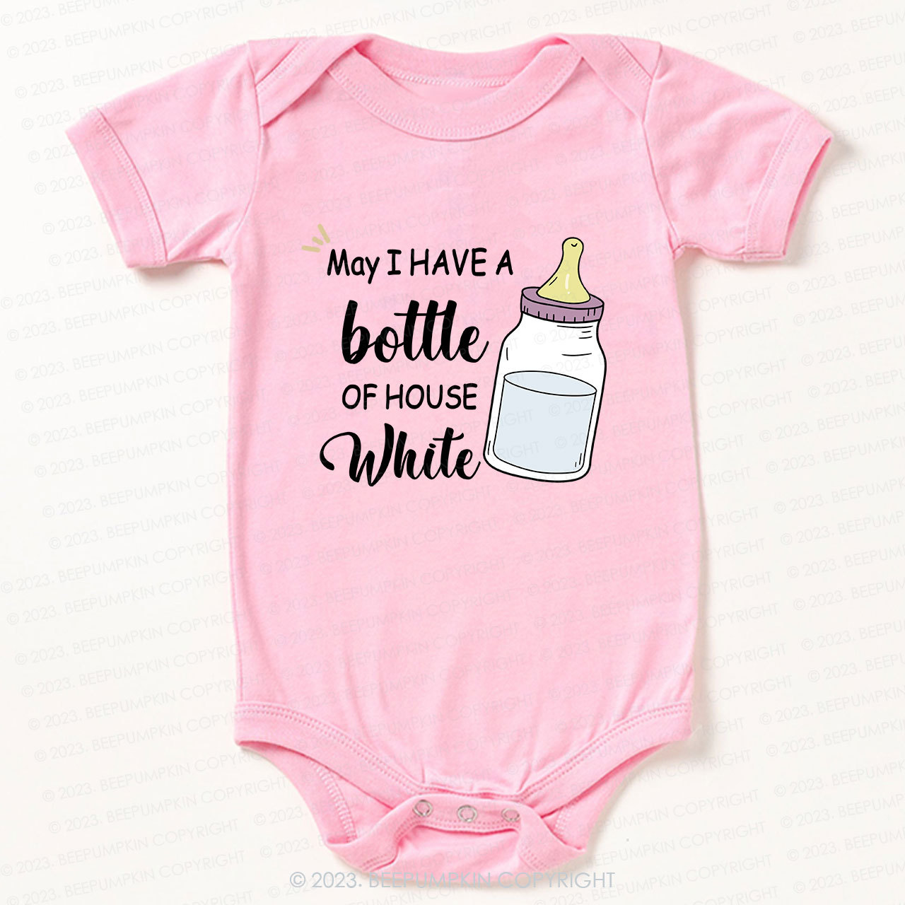 House White Bodysuit For Baby 