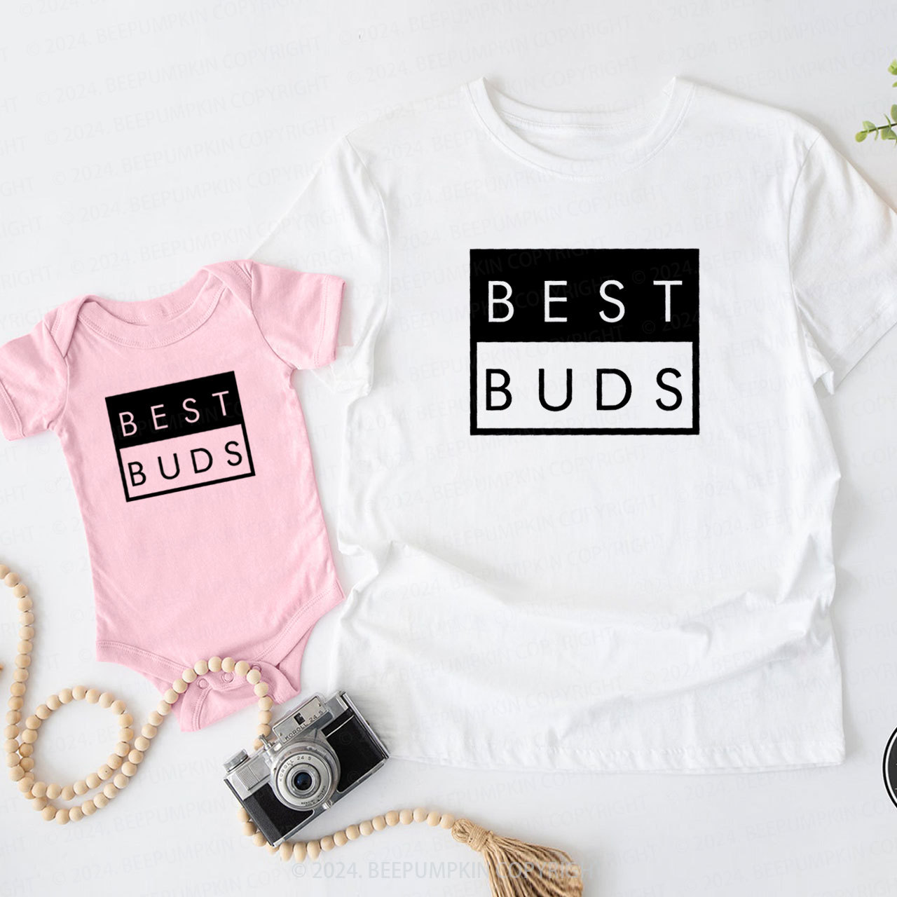 Best Buds Father And Son Daddy And Me Matching Shirt