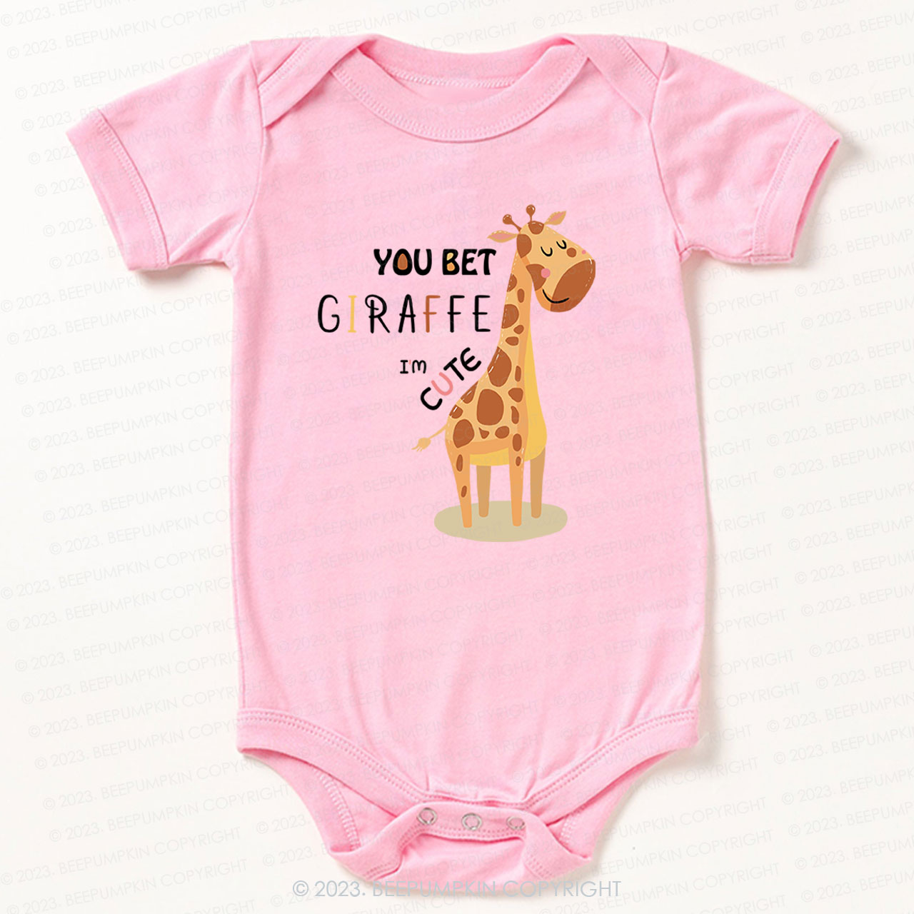 Giraffe Bodysuit For Baby 