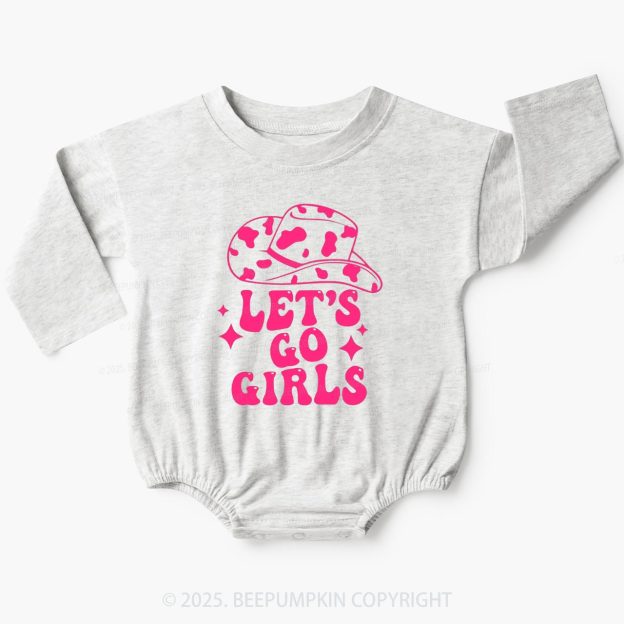 Let's Go Girls Baby Bubble Romper Beepumpkin