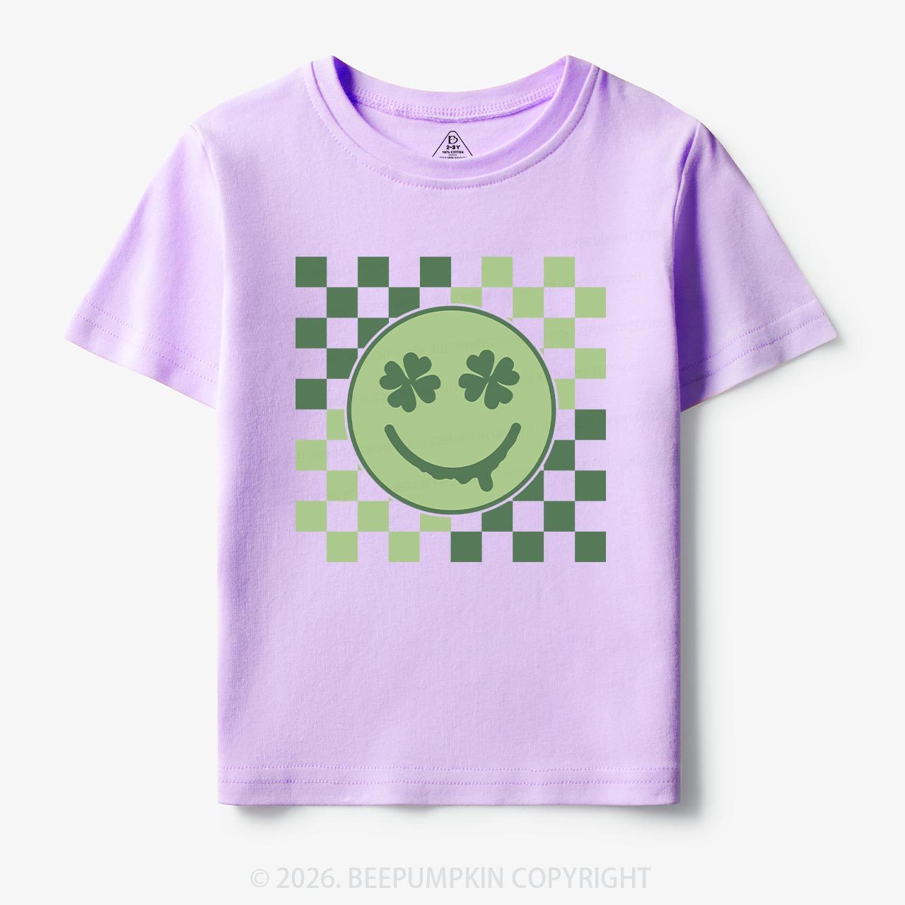 Retro Clover St.Patricks Day Toddler&Kid's Tees Beepumpkin