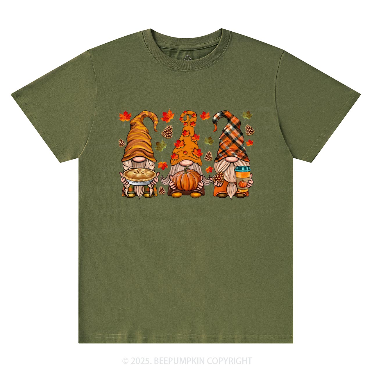 Fall Gnomes T-Shirts Beepumpkin