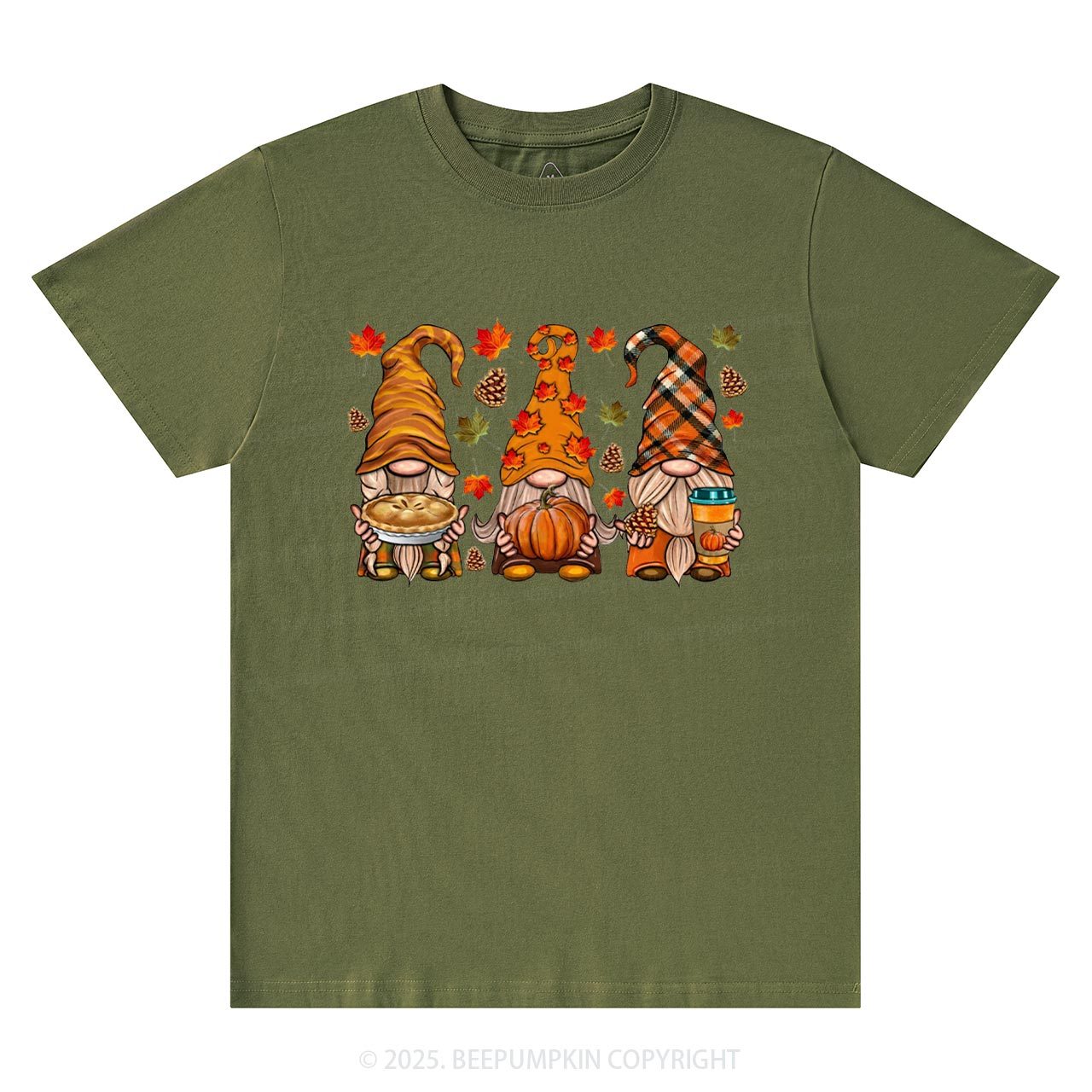Fall Gnomes T-Shirts Beepumpkin