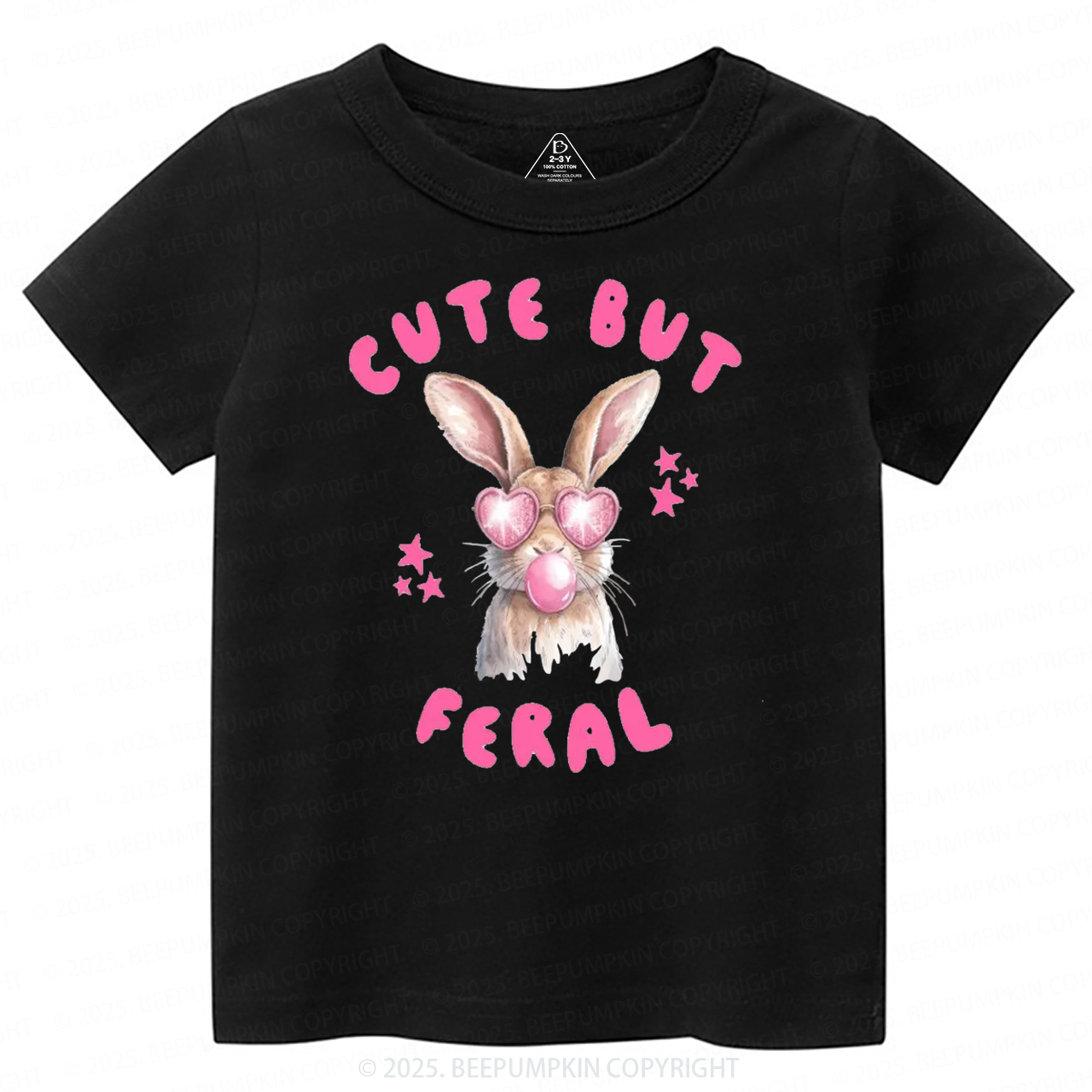 Cute But Feral Toddler&Kid's Tees Beepumpkin