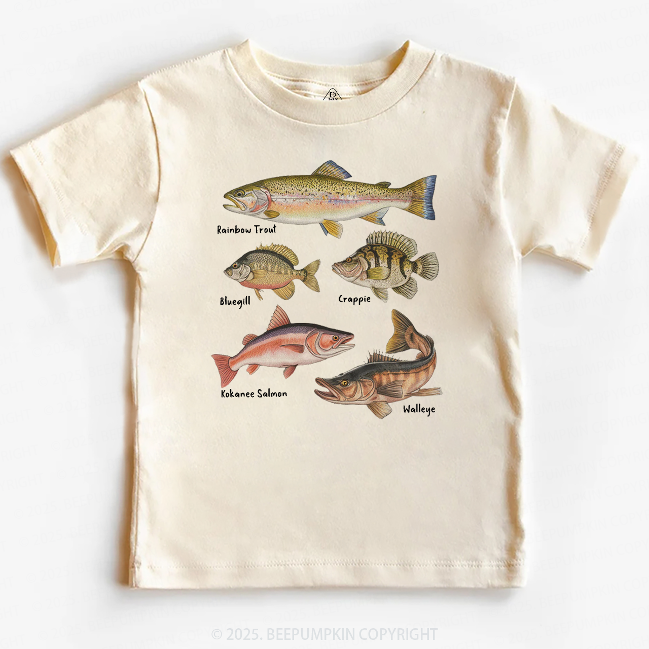 Lake Fish Field Guide Toddler&Kid's Tees Beepumpkin