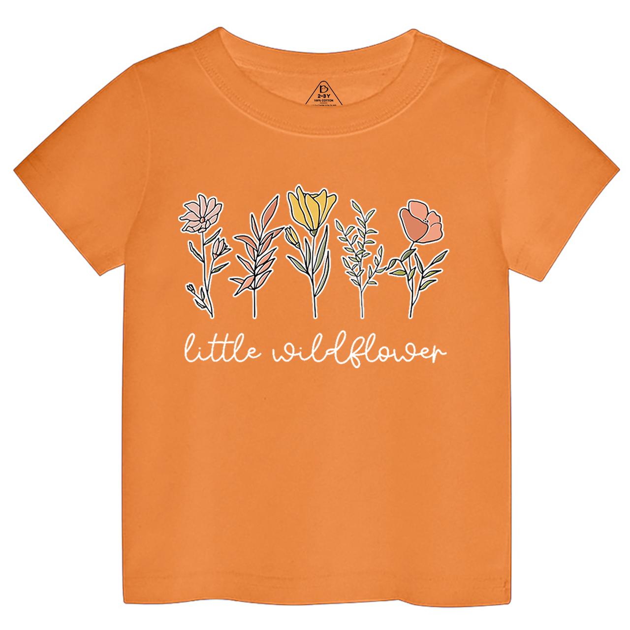 Little Wildflower Toddler&Kid's Tees Beepumpkin