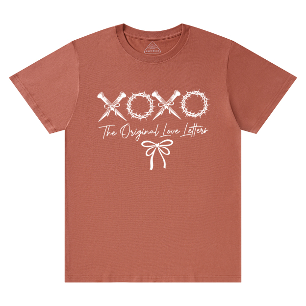 XOXO The Original Love Letters Valentine's Day T-Shirts Beepumpkin