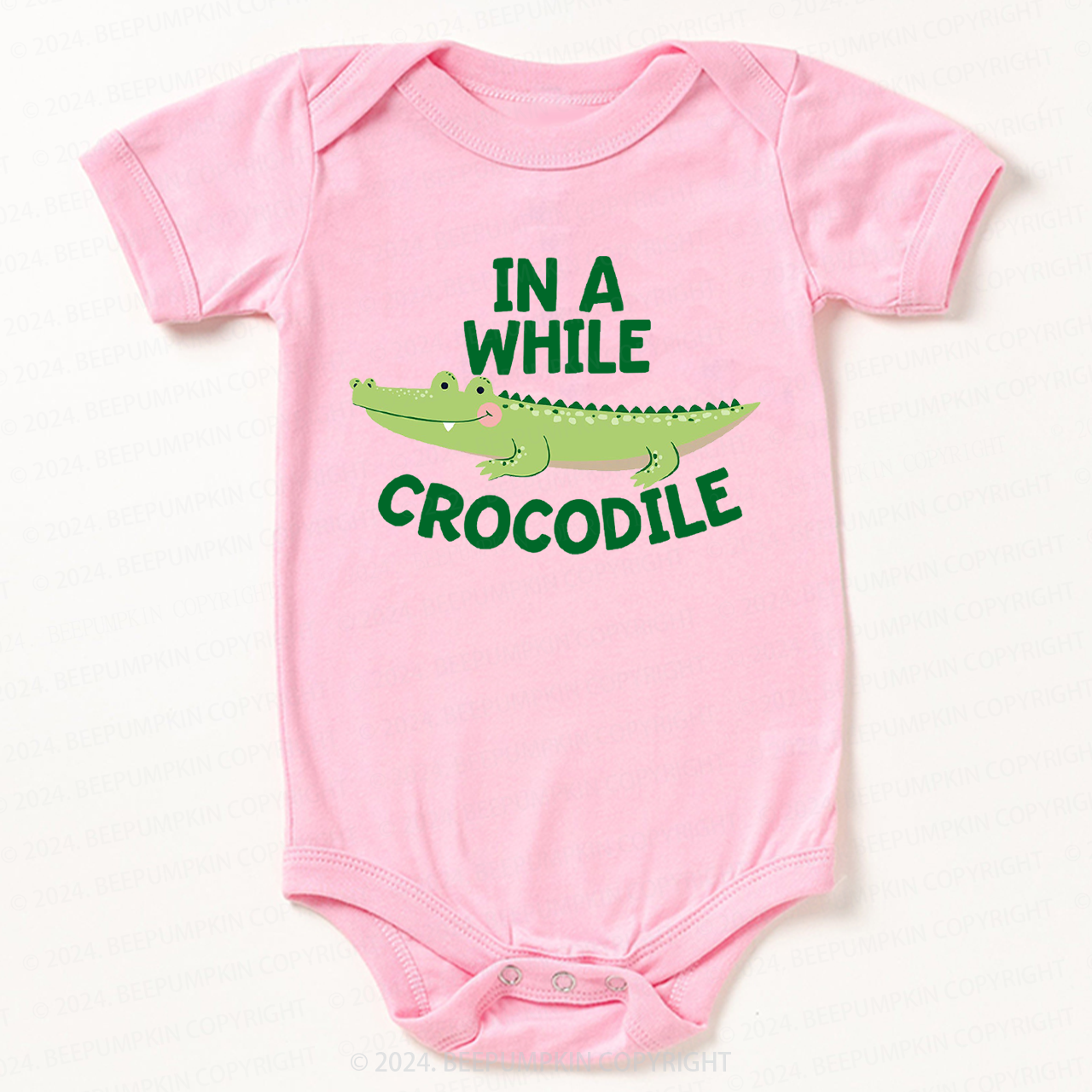In A While Crocodile Bodysuit For Baby 7
