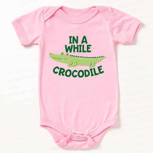 In A While Crocodile Bodysuit For Baby 7