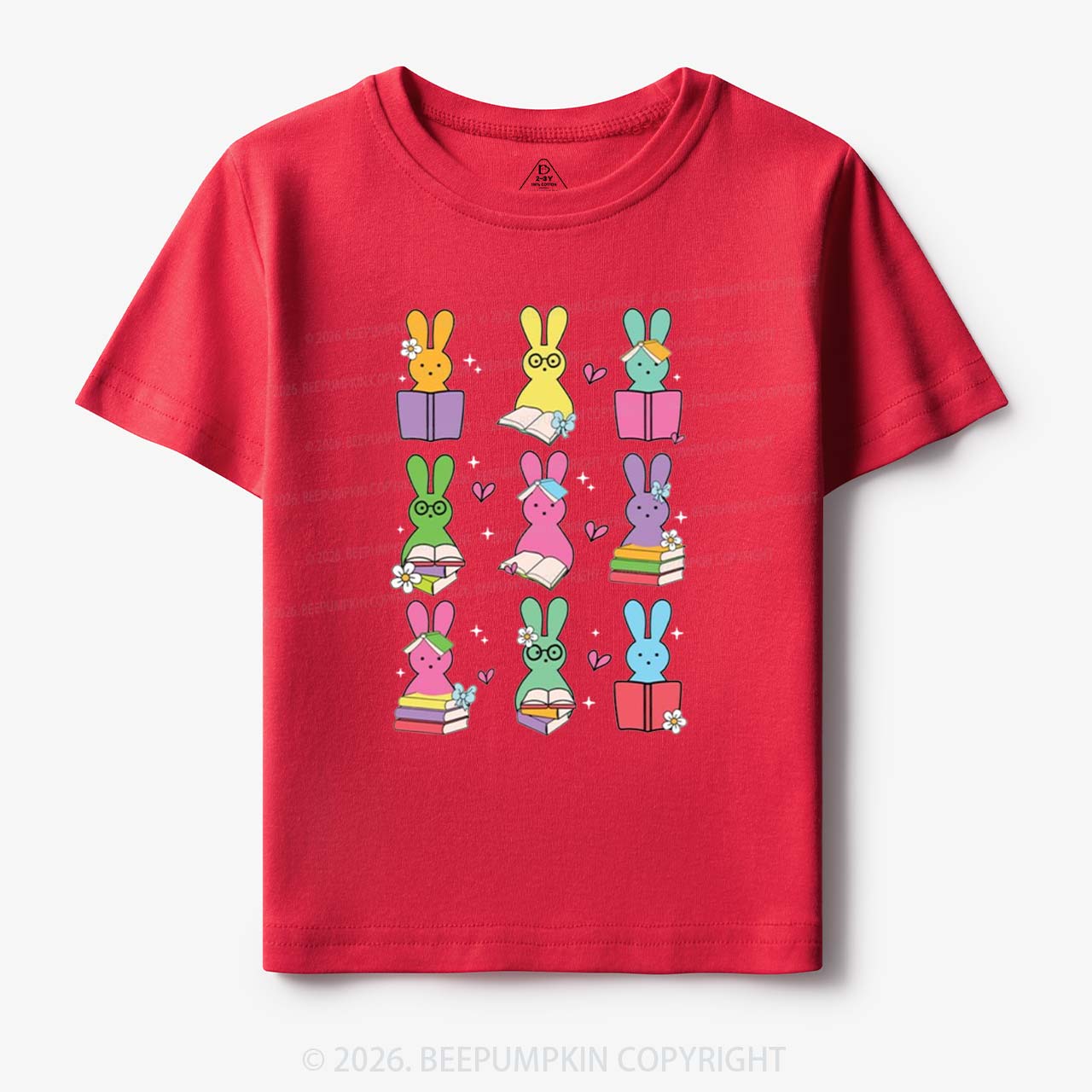Book Lover Easter Bunnies Toddler&Kid's Tees