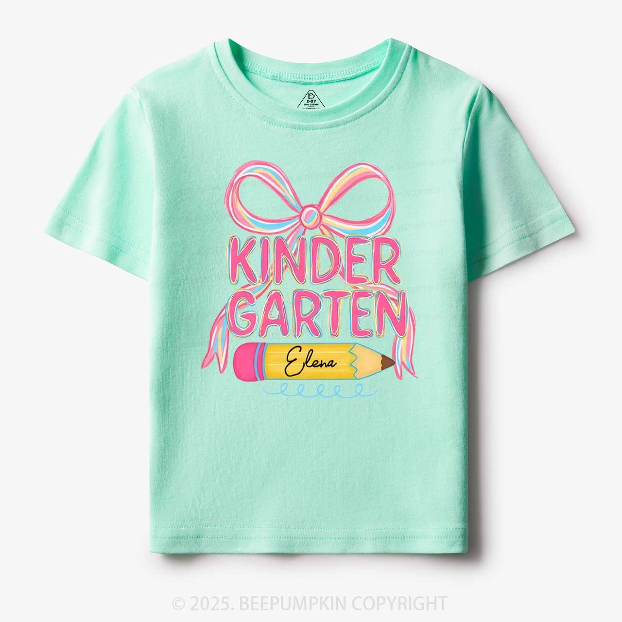 Personalized School Days Toddler&Kid's Tees Beepumpkin
