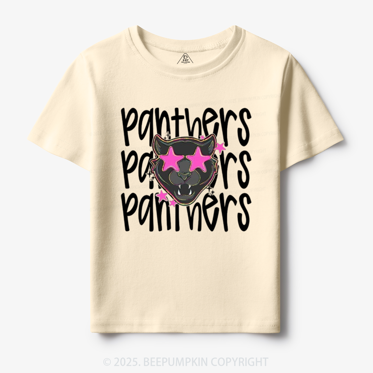 School Mascot Panthers Toddler&Kid's Tees Beepumpkin