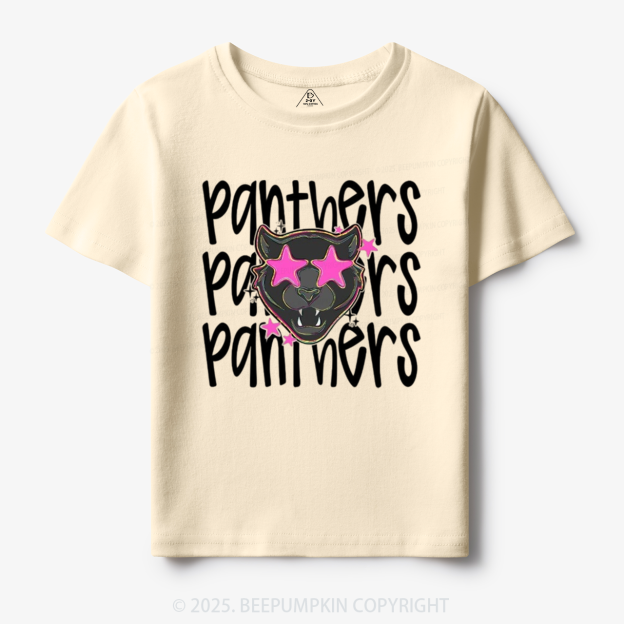 School Mascot Panthers Toddler&Kid's Tees Beepumpkin