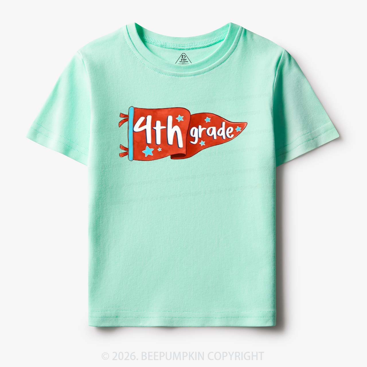 Personalized Classroom Pennant Grade Collection Toddler&Kid's Tees