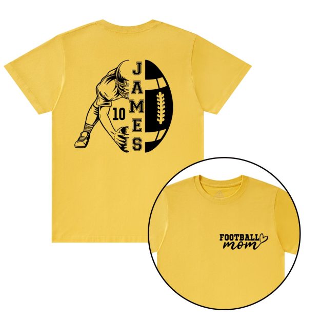 Personalized Cheer Gameday Mama T-Shirts Beepumpkin