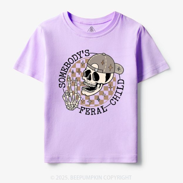 Somebody's Feral Child Toddler&Kid's Tees Beepumpkin 7