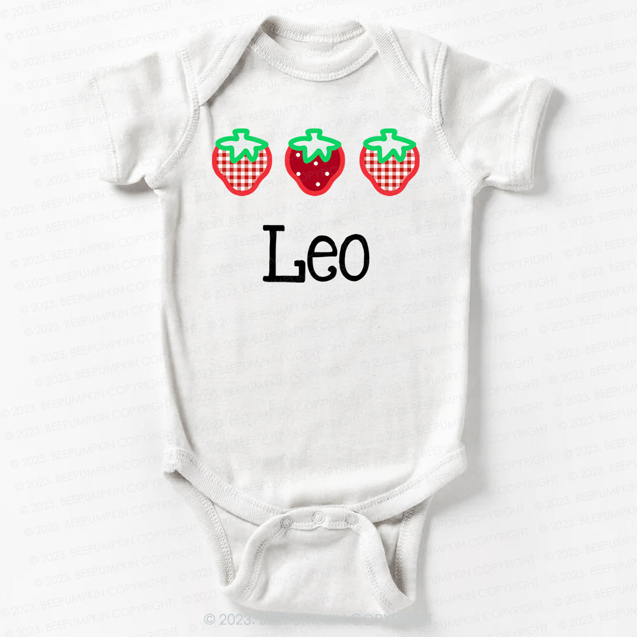 Strawberry Picking Bodysuit For Baby 