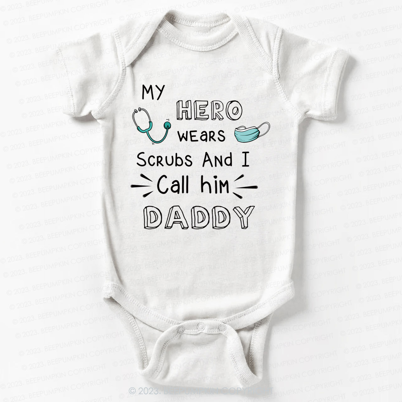 I Call Doctor Daddy Bodysuit For Baby 7