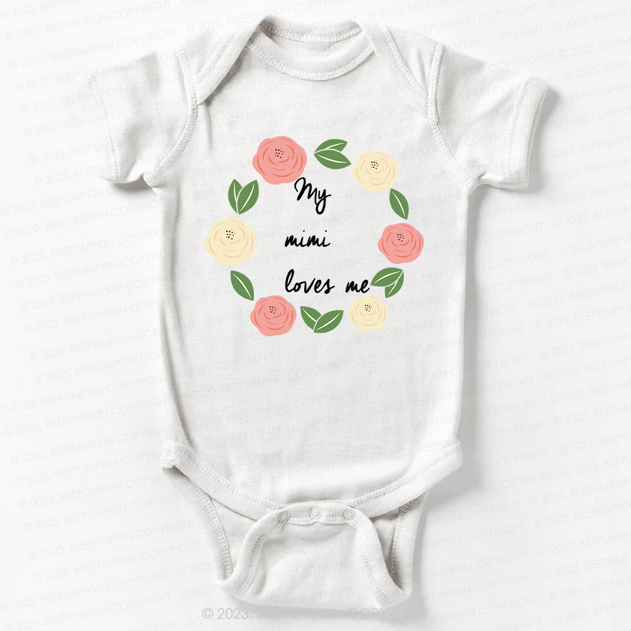 My Mimi Loves Me Bodysuit For Baby 
