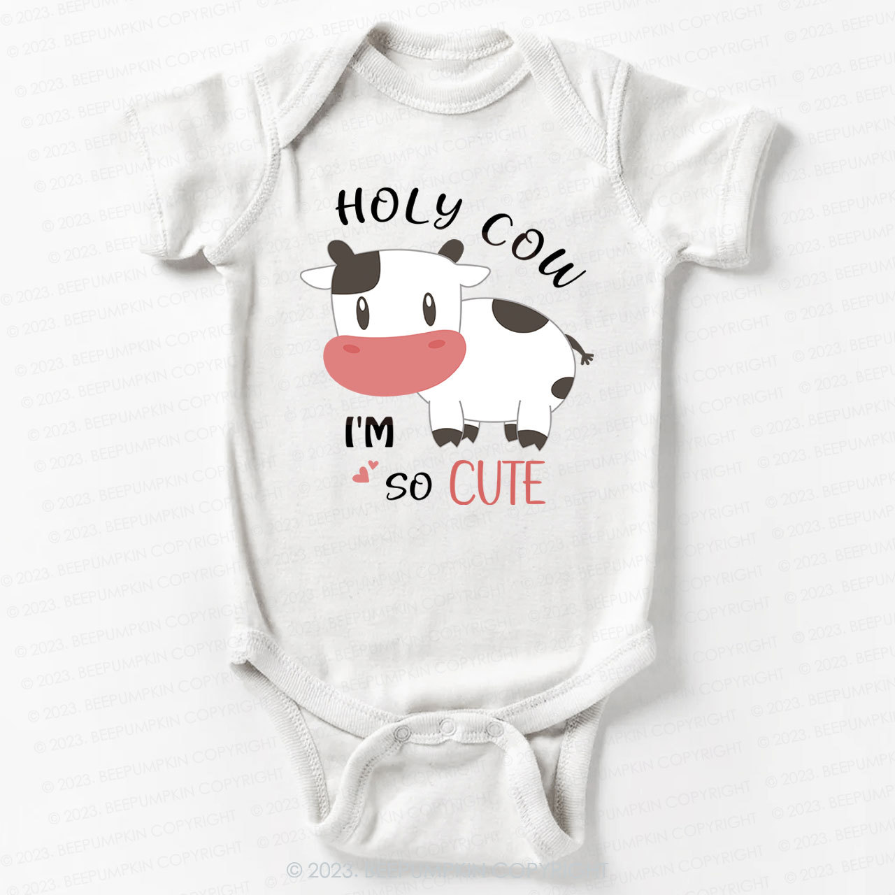 Holy Cow Bodysuit For Baby 