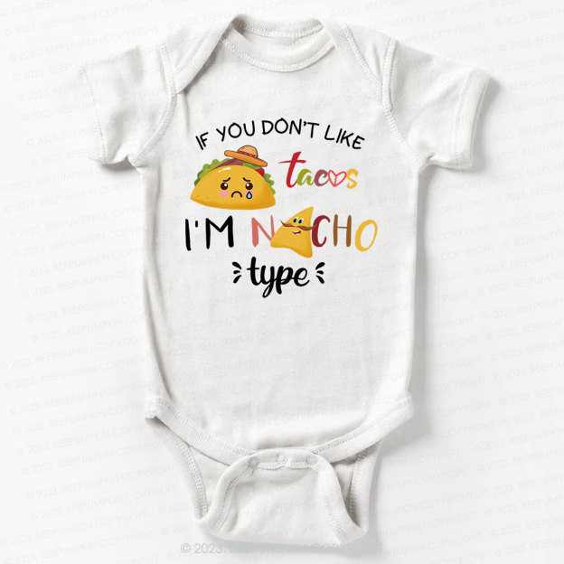 Cute Taco Slogan Bodysuit For Baby 7